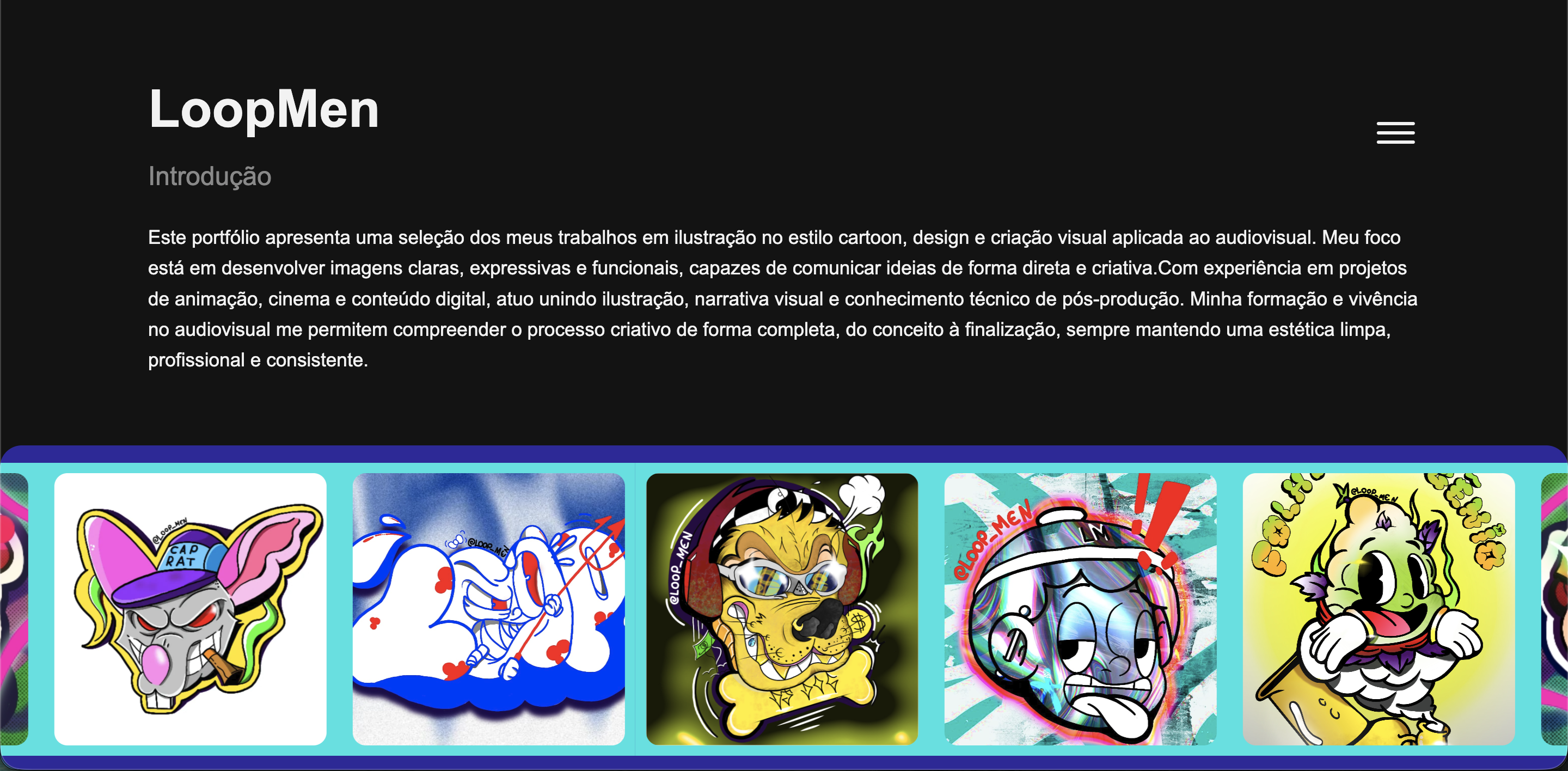 LoopMen — Página Inicial